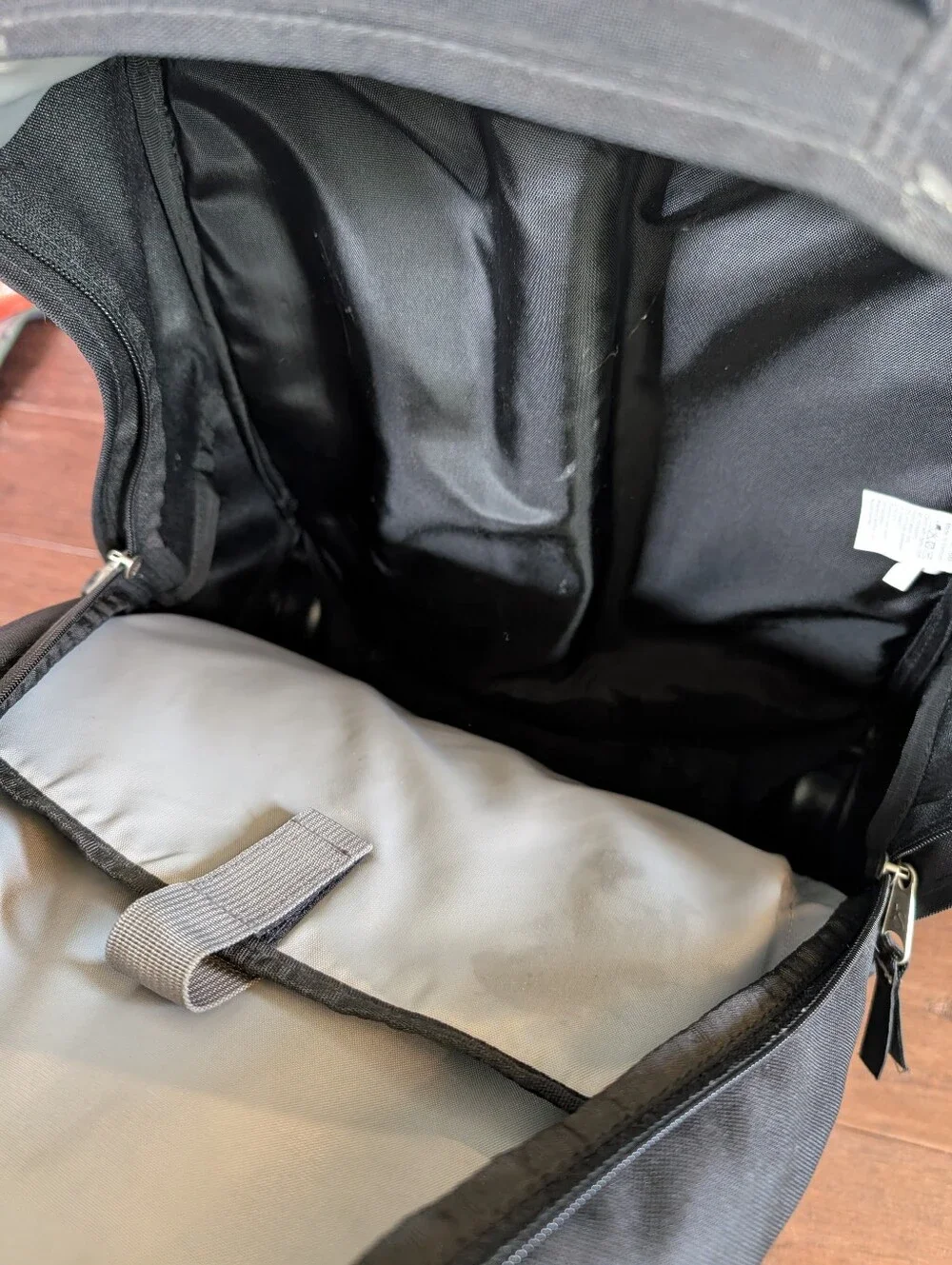 JanSport Driving 8 Black Rolling Backpack Carryon Luggage